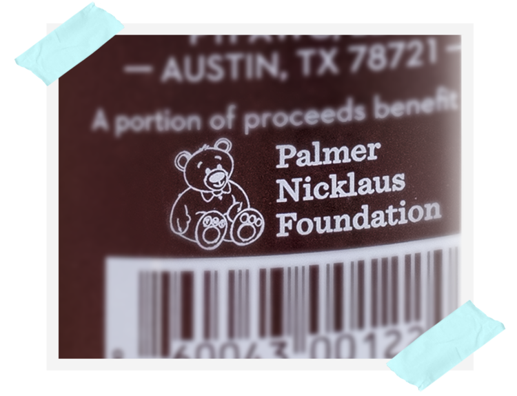 Some text is written of backside of tin can